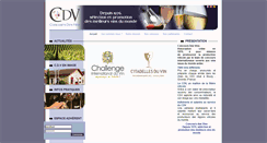 Desktop Screenshot of concoursdesvins.net